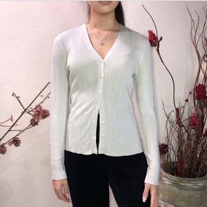 Vintage Silk Knit Cardigan